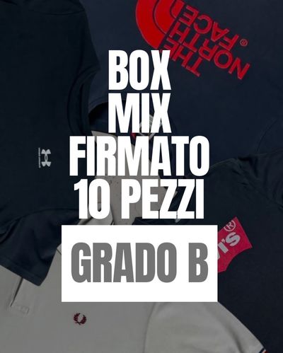 BOX 10 PEZZI MISTO FIRMATO GRADO B